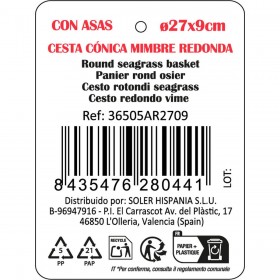Cestino Multiuso Privilege Privilege vimini (8 Unità)