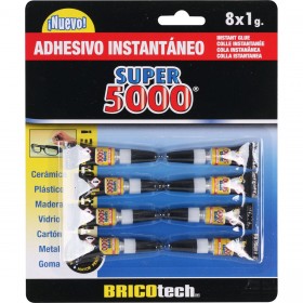 Adesivo Istantaneo Bricotech Super 5000 1 g (36 Unità)