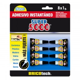 Adesivo Istantaneo Bricotech Super 5000 1 g (36 Unità)