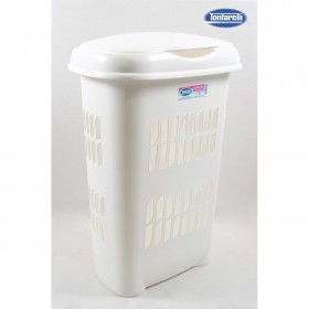 Secchio contenitore Tontarelli Bianco 55 L 46 x 34 x 64 cm (6 Unità)