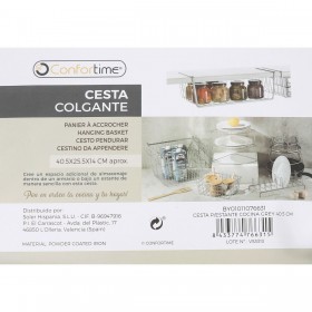 Cestino per Mobile della Cucina Confortime 40,5 x 25,5 x 14 cm (12 Unità)
