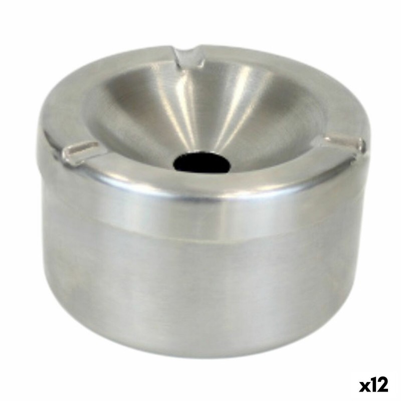 Posacenere Confortime Acciaio 10 x 5,5 cm (12 Unità)