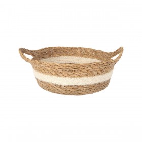 Scatola portaoggetti Privilege Privilege vimini Ø 27 x 9 cm (8 Unità)