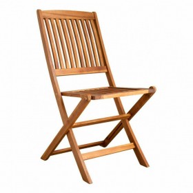 Sedia Pieghevole Aktive Legno di acacia 2 Unità 46 x 59 x 59 cm