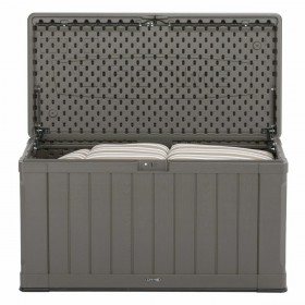 Cassapanca da esterno Lifetime Marrone 440 L Plastica 127 x 64 x 67 cm