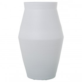 Vaso Alexandra House Living Bianco Ceramica 27 x 27 x 47 cm