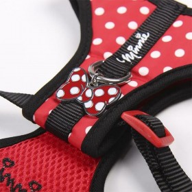 Imbracatura per Cani Minnie Mouse Rosso