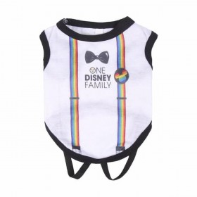 Maglietta per Cani Disney Pride Bianco