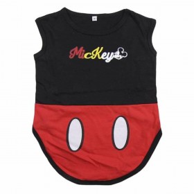 Maglietta per Cani Mickey Mouse XS Nero