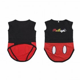 Maglietta per Cani Mickey Mouse Rosso M