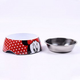 Ciotola per cani Minnie Mouse Melammina 410 ml Multicolore