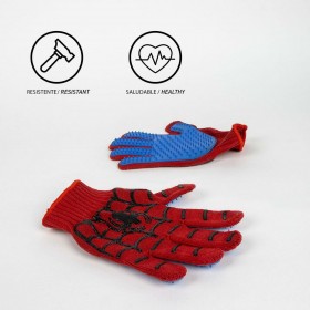 Spazzola per Cani Spider-Man Rosso 17,0 x 18,6 x 0,5 cm