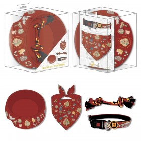 Set Regalo Harry Potter Rosso Scuro 21,0 x 21,0 x 8,8 cm Cane 4 Pezzi