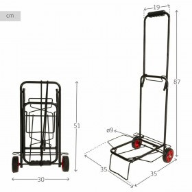 Carrello Multiuso Aktive 35 x 35 x 87 cm