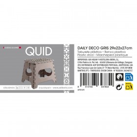 Sgabello Quid Daily Plastica 29 x 22 x 27 cm