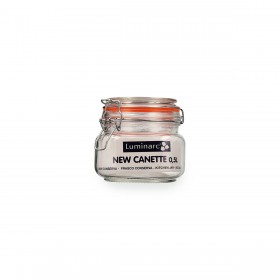 Barattolo di Vetro Quid New Canette Trasparente Vetro (0,5L) (Pack 6x)