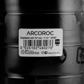 Posacenere Arcoroc   6 Unità Impilabile Set Trasparente Vetro 8 cm