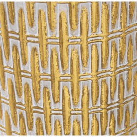 Vaso da pavimento Alexandra House Living Dorato Metallo 15 x 15 x 68 cm