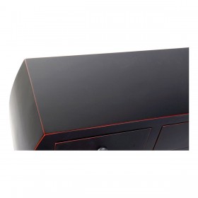 Ingresso con 3 Cassetti DKD Home Decor Nero 96 x 26 x 80 cm