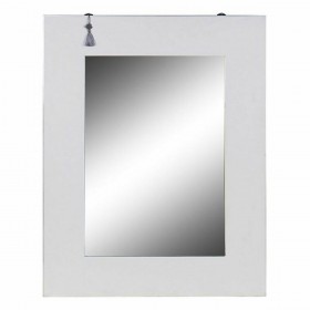 Specchio da parete DKD Home Decor Bianco Argentato Orientale 70 x 2 x 90 cm