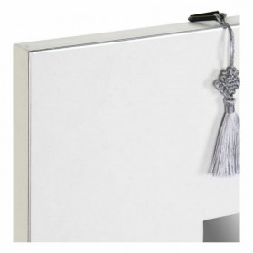 Specchio da parete DKD Home Decor Bianco Argentato Orientale 70 x 2 x 90 cm