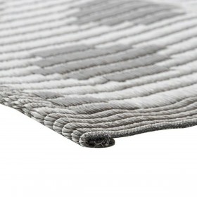 Tappeto DKD Home Decor Nero Grigio polipropilene (2 pcs) (150 x 210 x 1 cm)