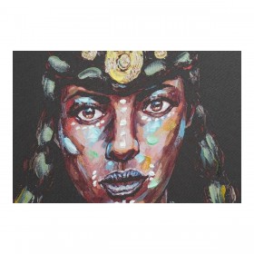 Quadro DKD Home Decor 60 x 5 x 120 cm Coloniale Africano (2 Unità)