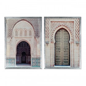 Quadro DKD Home Decor Con porta (2 pcs) (50 x 3 x 70 cm)