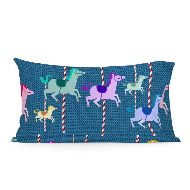 Federa HappyFriday Mr Fox Nanny Multicolore 50 x 75 cm