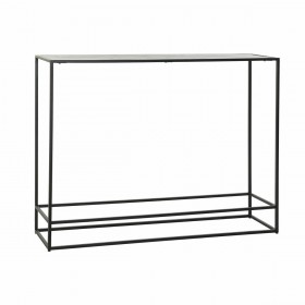 Ingresso DKD Home Decor Nero Dorato 110 x 25 x 84 cm