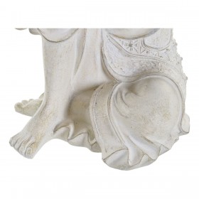 Statua Decorativa DKD Home Decor Grigio Buddha Resina (17 x 17 x 26 cm)