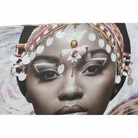 Quadro DKD Home Decor Coloniale Africana (50 x 1,8 x 70 cm)