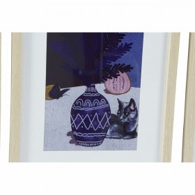 Quadro DKD Home Decor Vaso (35 x 2 x 45 cm) (4 Unità)