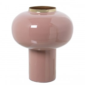 Vaso Alexandra House Living Rosa Dorato Metallo 18 x 18 x 25 cm