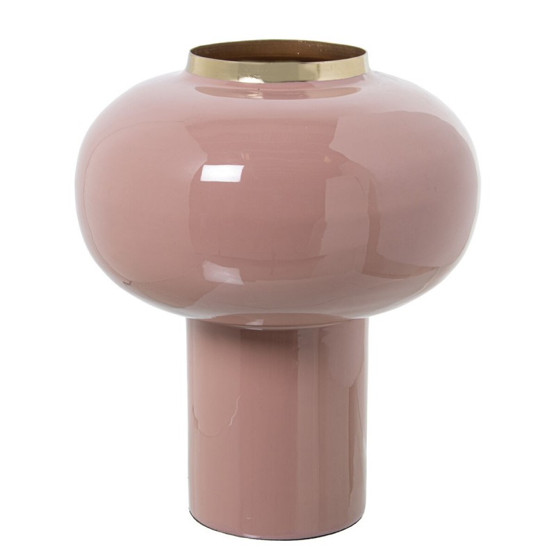 Vaso Alexandra House Living Rosa Dorato Metallo 18 x 18 x 25 cm
