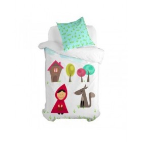 Federa HappyFriday MR FOX Multicolore 80 x 80 cm