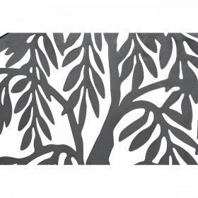 Decorazione da Parete DKD Home Decor Albero Metallo (2 pcs) (40 x 1 x 40 cm)