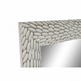 Specchio da terra DKD Home Decor Bianco Legno di mango Legno MDF Cottage (51 x 6 x 182 cm)