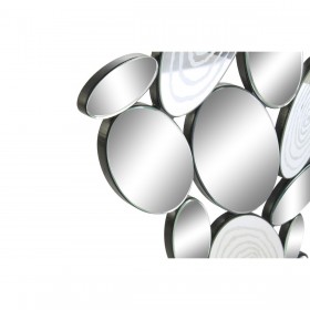 Specchio da parete DKD Home Decor Nero Moderno 119 x 2 x 61 cm 60 x 2 x 120 cm