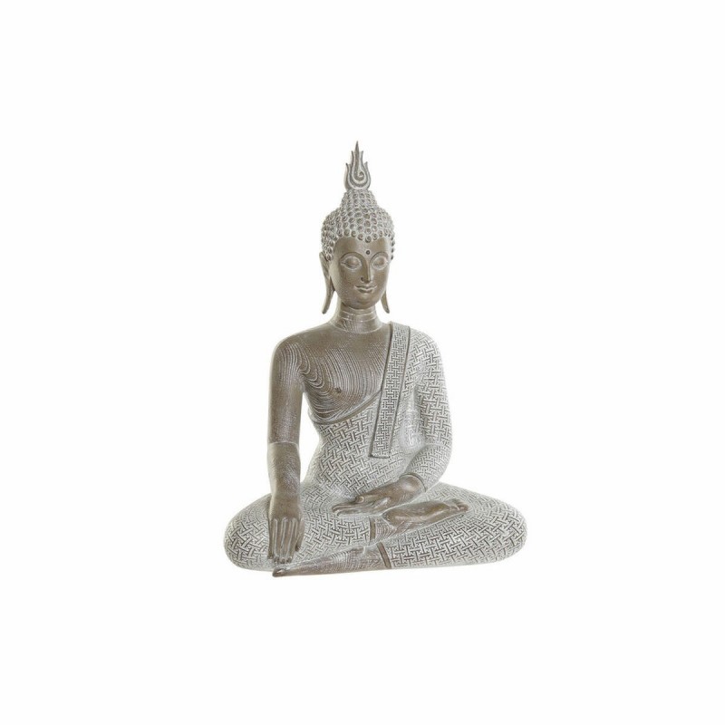 Statua Decorativa DKD Home Decor Naturale Buddha Resina