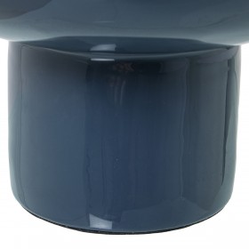 Vaso Alexandra House Living Azzurro Dorato Metallo 18 x 18 x 19 cm