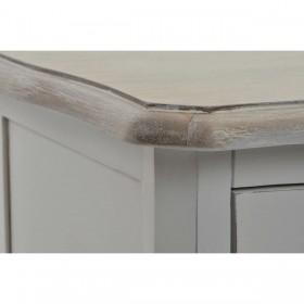 Comodino DKD Home Decor Naturale Grigio chiaro Tradizionale Legno (47 x 35 x 66 cm)