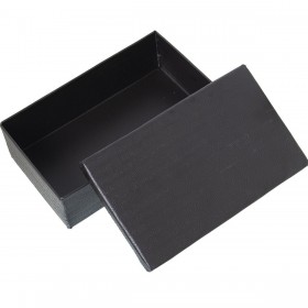 Set di Scatole Decorative Alexandra House Living Grigio Metallo 28 x 18 x 8 cm 23 x 7 x 14 cm 2 Pezzi