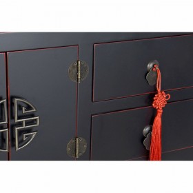 Ingresso DKD Home Decor Nero 63 x 26 x 83 cm