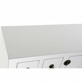 Ingresso DKD Home Decor Bianco Argentato 95 x 24 x 79 cm