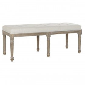 Panca DKD Home Decor   Legno d'albero della gomma 122 x 41 x 46 cm