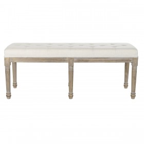 Panca DKD Home Decor   Legno d'albero della gomma 122 x 41 x 46 cm