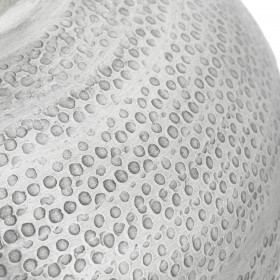 Vaso Alexandra House Living Argentato Metallo Finitura invecchiata 25 x 25 x 27 cm