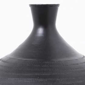 Vaso Alexandra House Living Nero Metallo 27 x 27 x 25 cm
