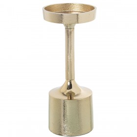 Portacandele Alexandra House Living Dorato Metallo 9 x 21 x 9 cm